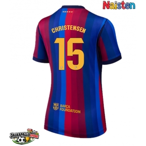 Barcelona Andreas Christensen #15 Kotipaita Naisten 2026-27 Lyhythihainen